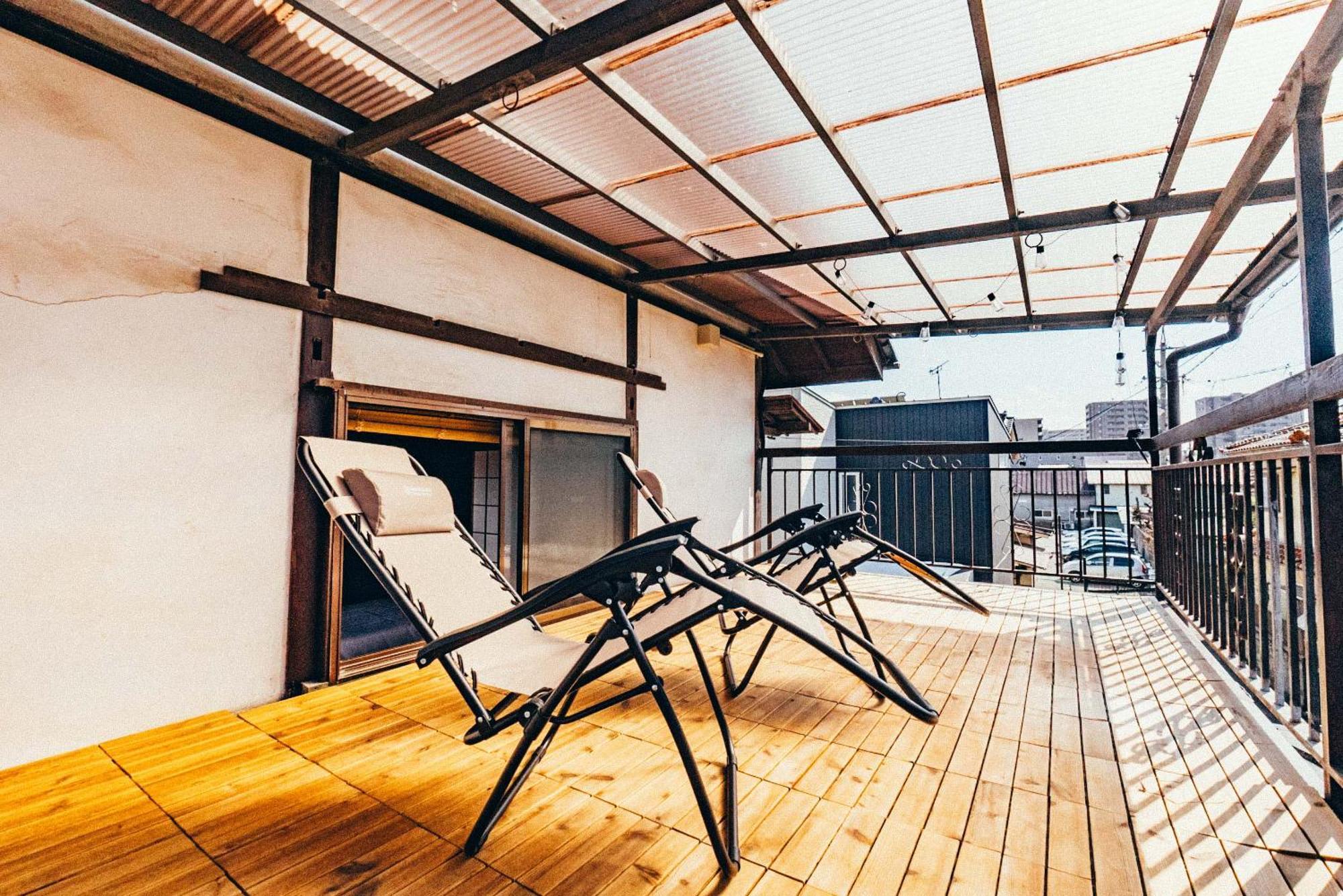 松本市の一棟貸し切りできる古民家 Exteriör bild