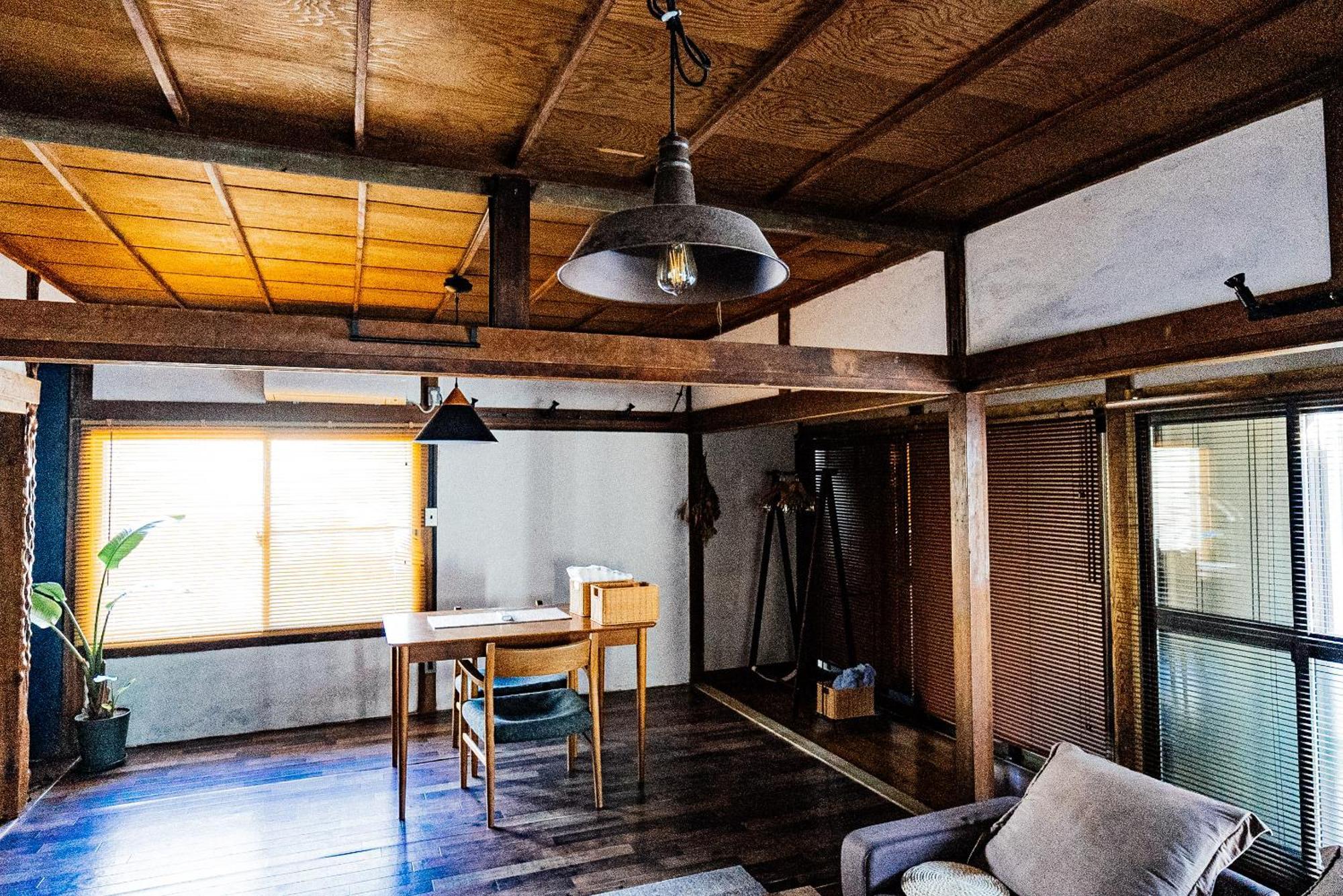 松本市の一棟貸し切りできる古民家 Exteriör bild